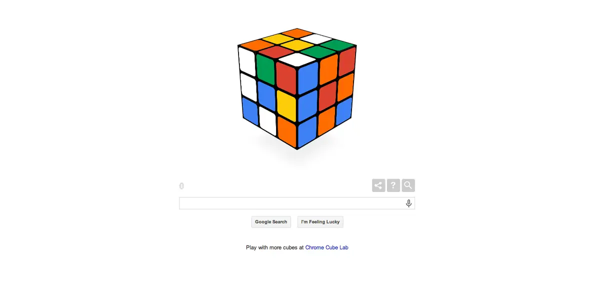 Rubik's Cube doodle
